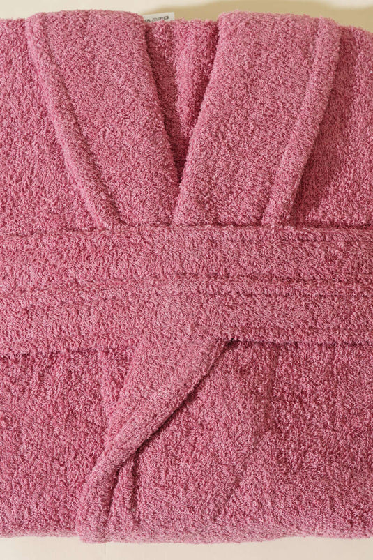 Luxury Bathrobe Dusty Rose