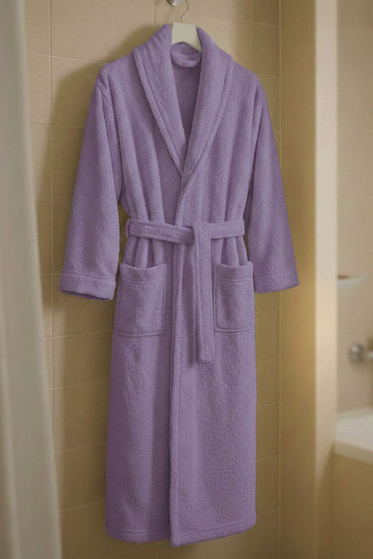 Peignoir de luxe lilas