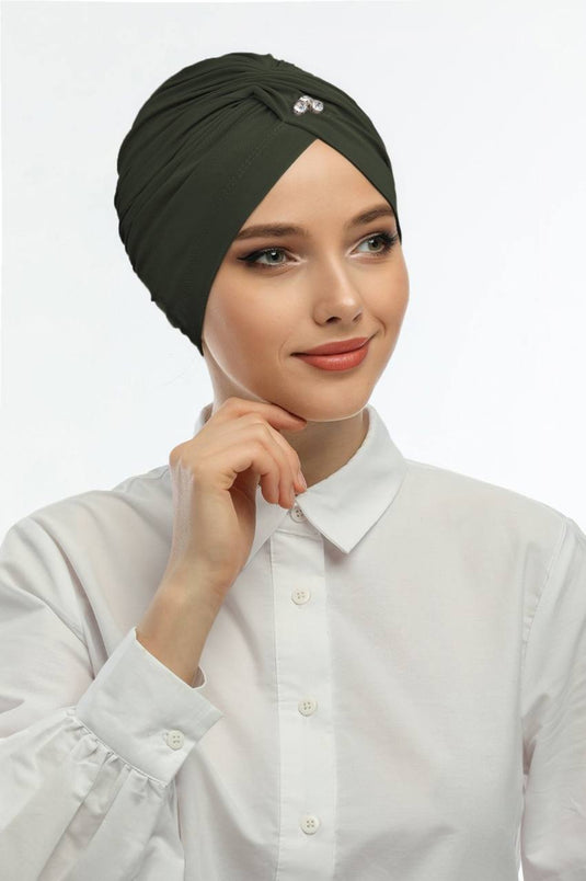 Turban Lux 3 Pierres