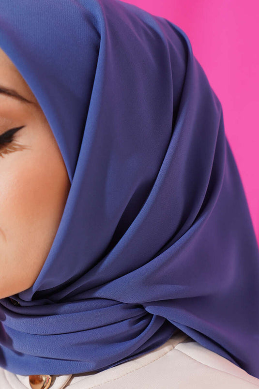 Medina Silk Scarf Indigo