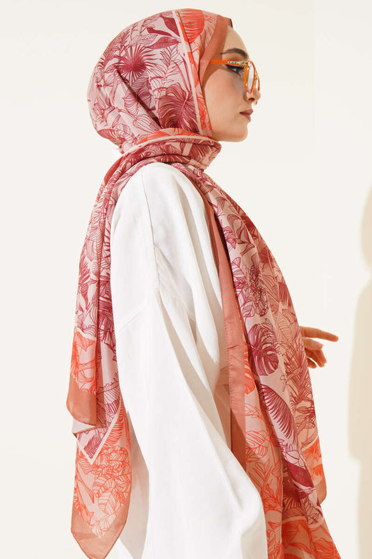 Châle doux de la série Meloara, couleur beige