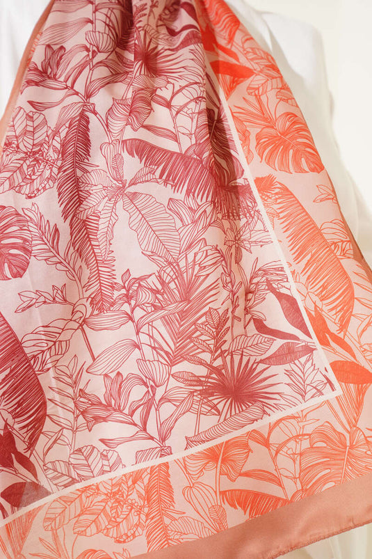 Châle doux de la série Meloara, couleur beige