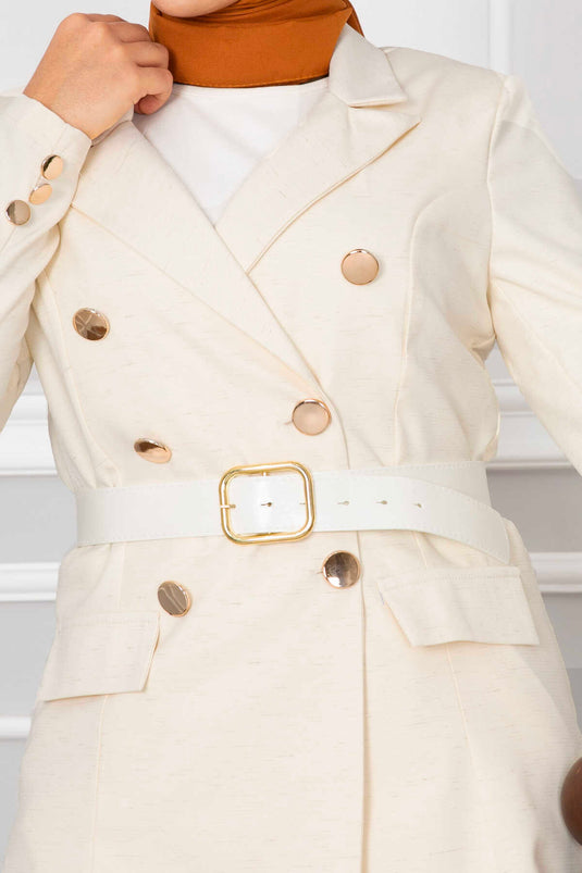 Ensemble hijab à col mouchoir -1