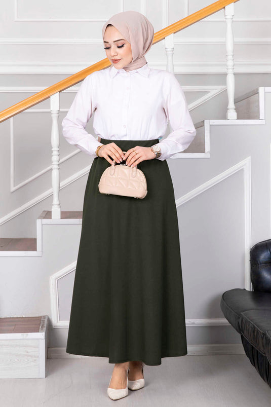 Mevlana Hijab Rock Khaki