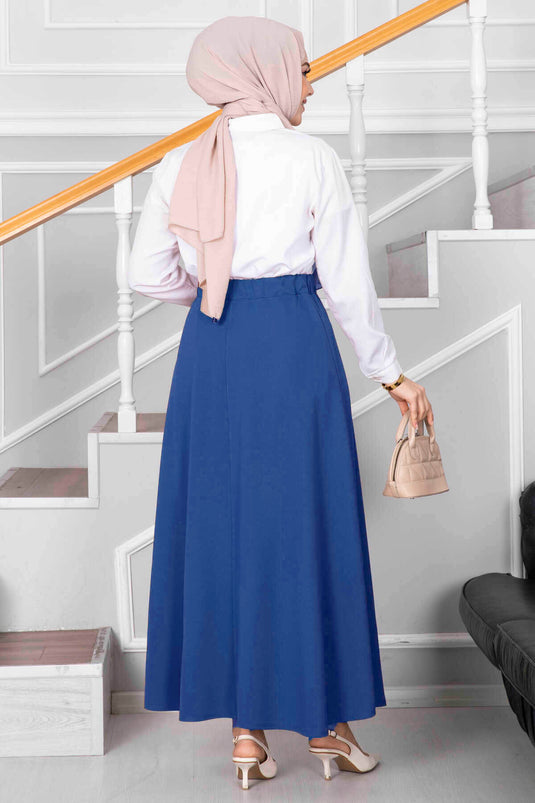 Jupe Hijab Mevlana Indigo