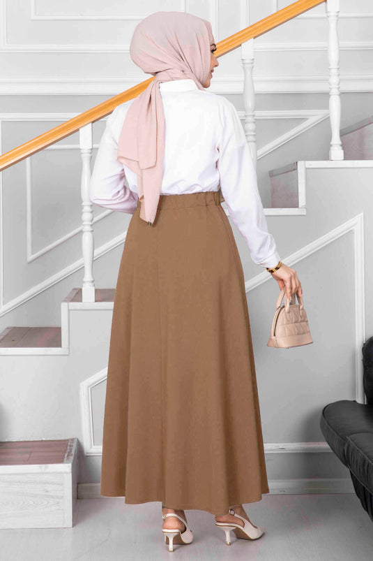 Jupe Hijab Mevlana Latte