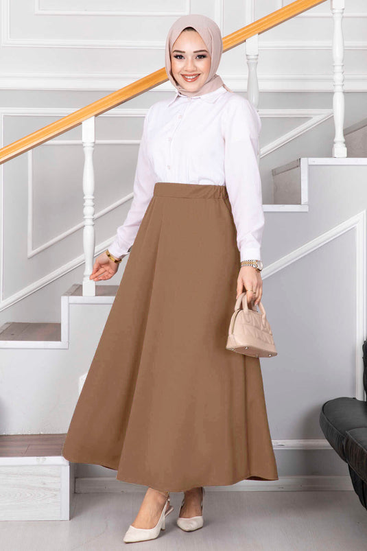 Jupe Hijab Mevlana Latte