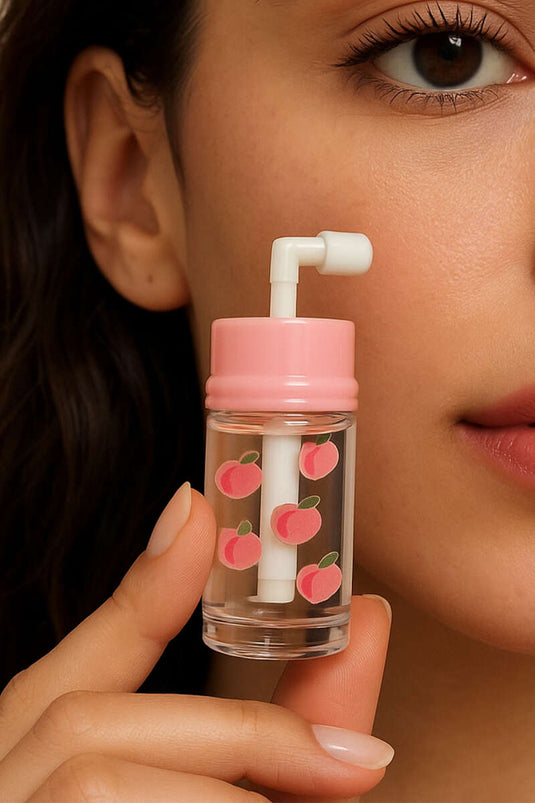 مرطب شفاه بنكهة الخوخ بنقشة الفواكه