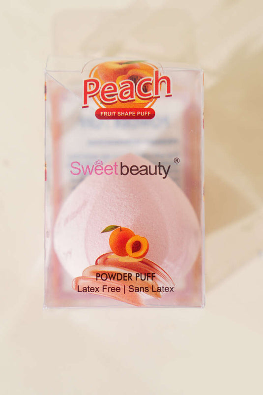 Meyve Şekilli Makyaj Süngeri Şeftali