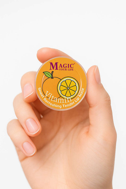 ملمع شفاه بنكهة الفواكه البرتقالية