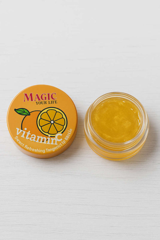 ملمع شفاه بنكهة الفواكه البرتقالية