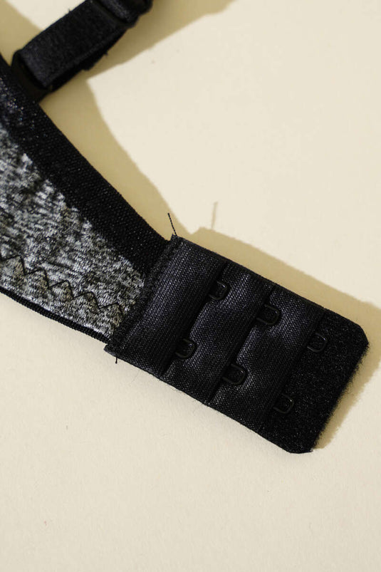 Reggiseno micro-supportato grigio carne