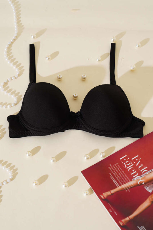 Soutien-gorge micro non rembourré noir