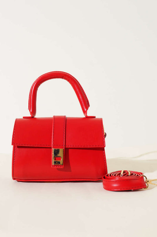 Magnetic Handbag Red