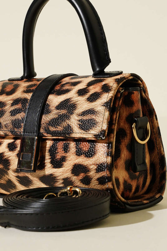 Magnetic Handbag Leopard