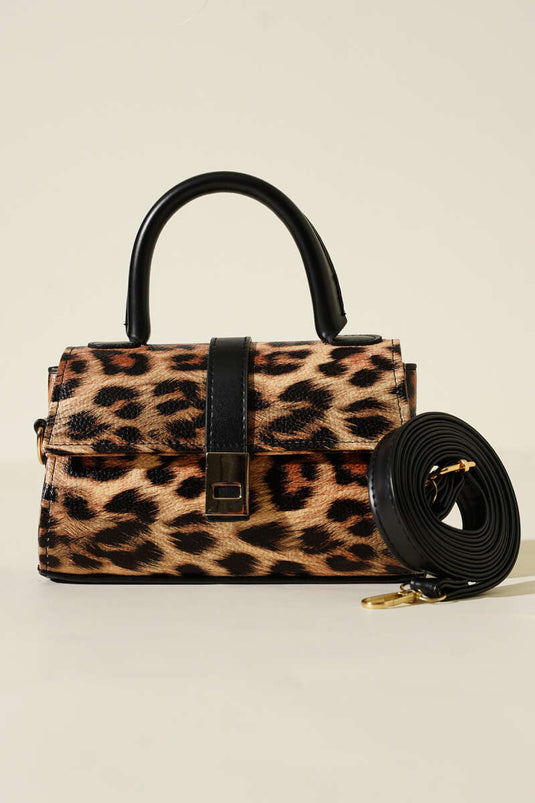Magnetic Handbag Leopard