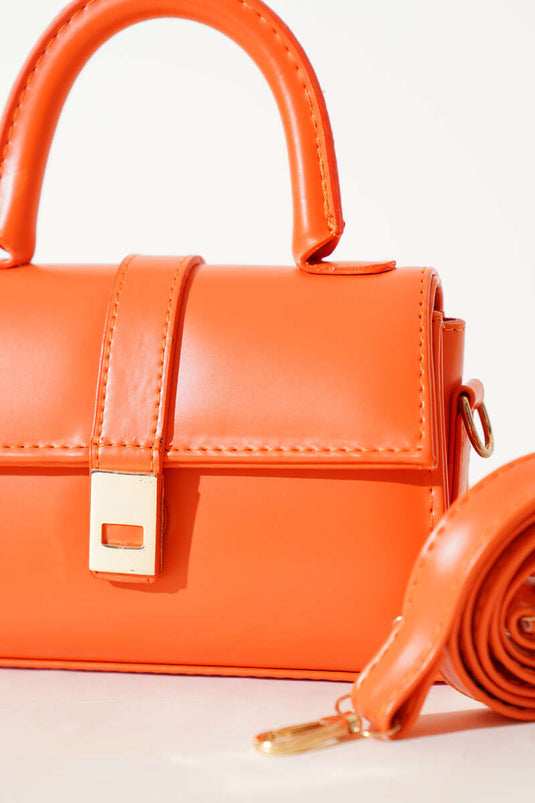 Magnetic Handbag Orange