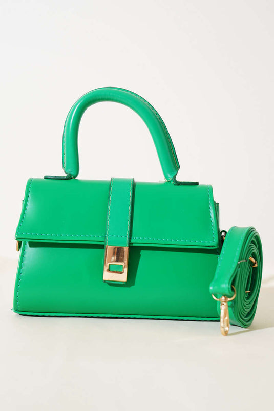 Magnetic Handbag Green