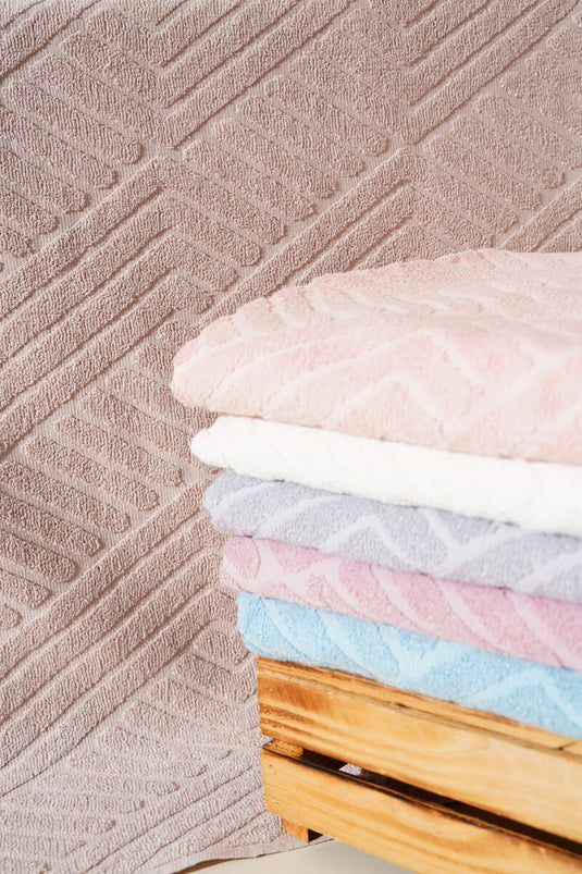 Milenyum Banyo Havlusu Bej