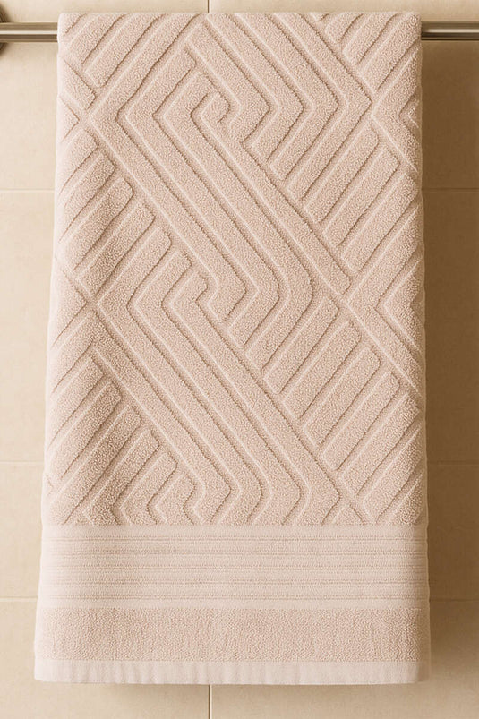 Milenyum Banyo Havlusu Bej