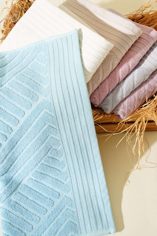 Milenyum El Yüz Havlusu Mavi