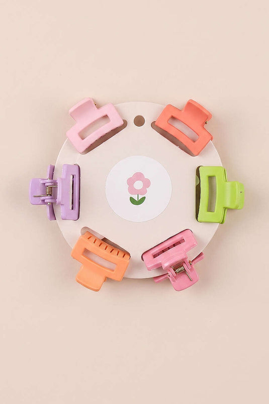 Mini Mandal Hair Clip Set Assorted