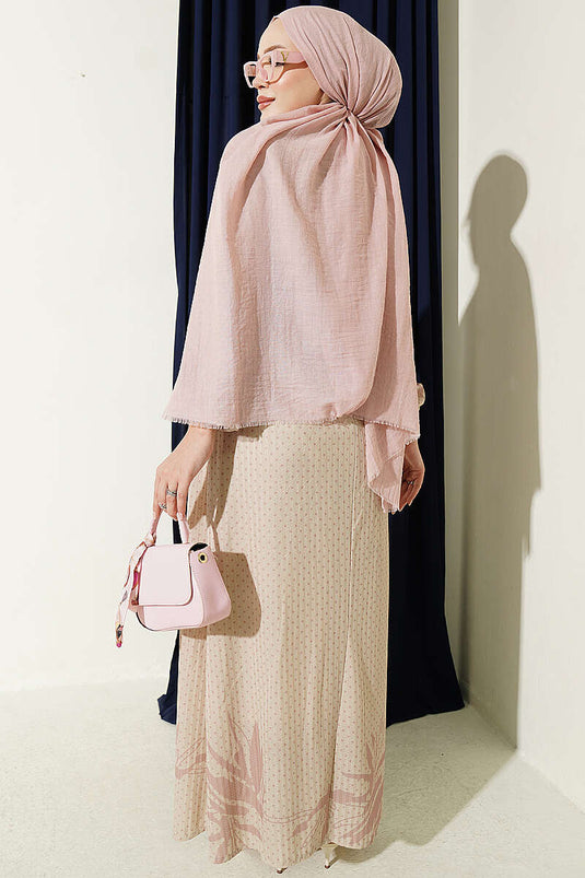 Robe Mini À Pois Rose