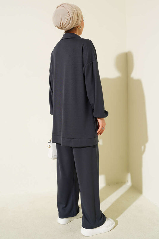 مجموعة من قطعتين من الحجارة الصغيرة المرشوشة للدخان