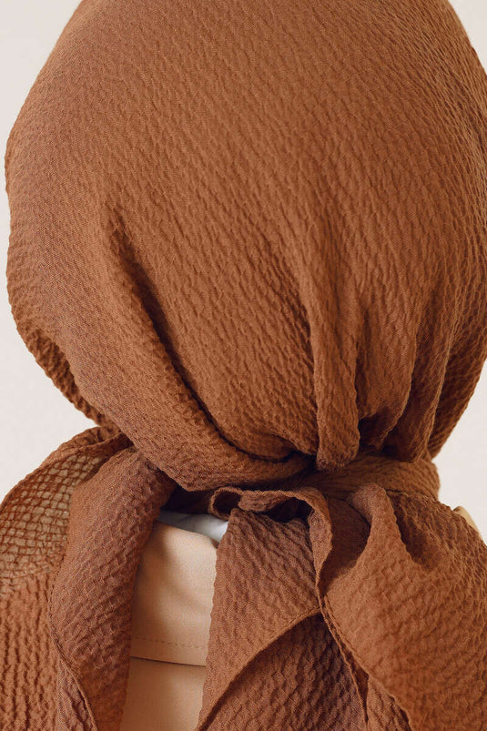 Mio Caz Eşarp Açık Kahve