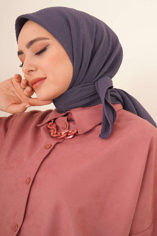 Mio Caz Eşarp Koyu Füme