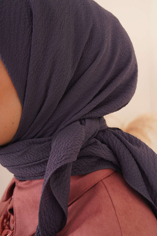 Mio Caz Eşarp Koyu Füme