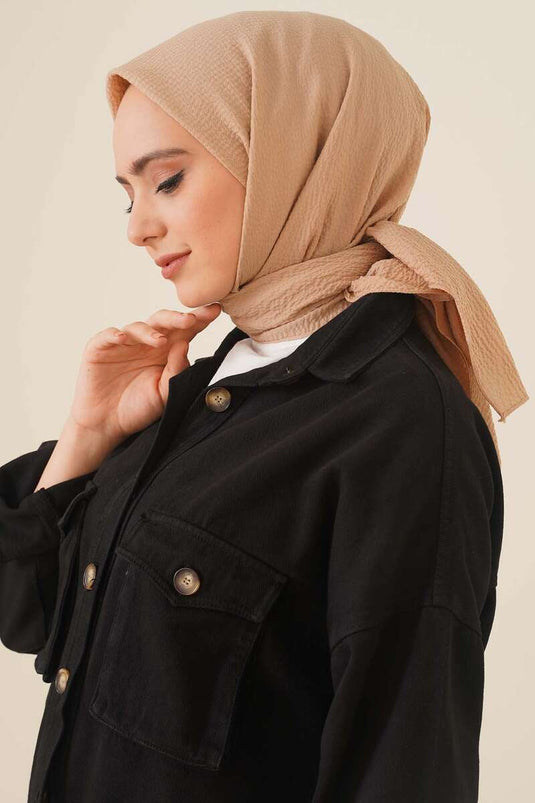 Mio Caz Scarf Sand Beige