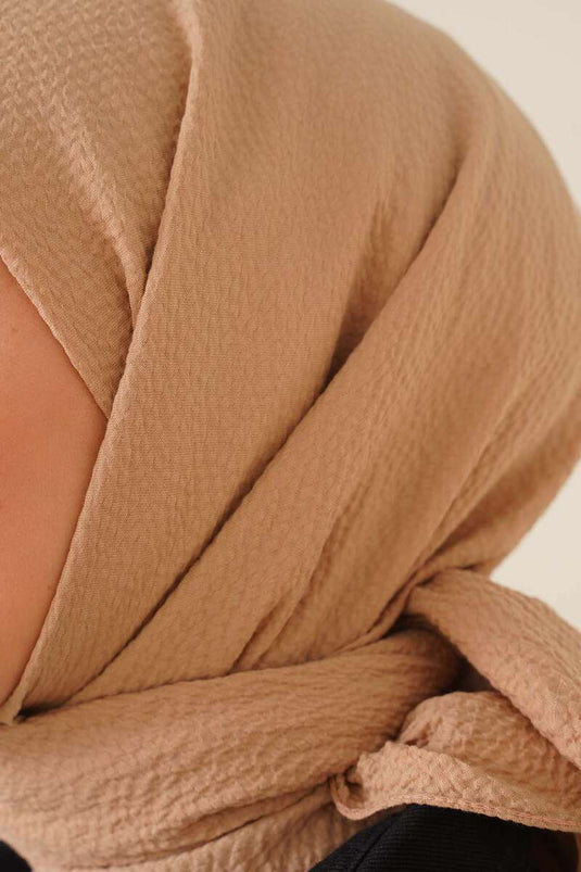 Mio Caz Scarf Sand Beige