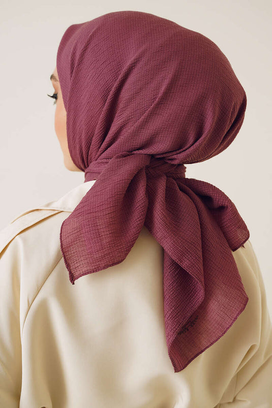 Mio Kare Scarf Magenta -11