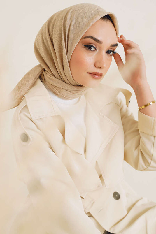 Foulard Carré Mio Beige