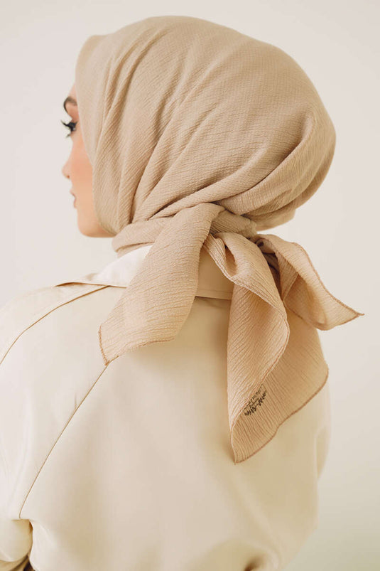 Foulard Carré Mio Beige