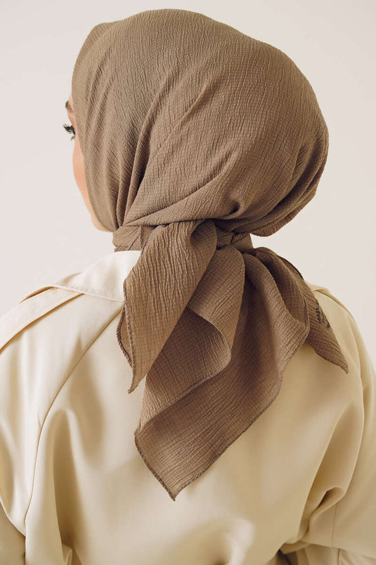 Foulard Carré Mio Café Au Lait