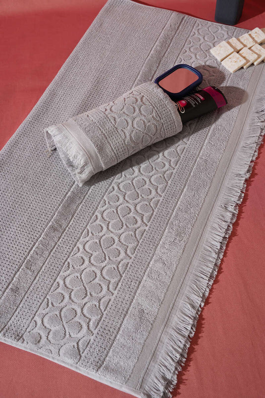 Egyptian Bath Towel Set of 2 Gray