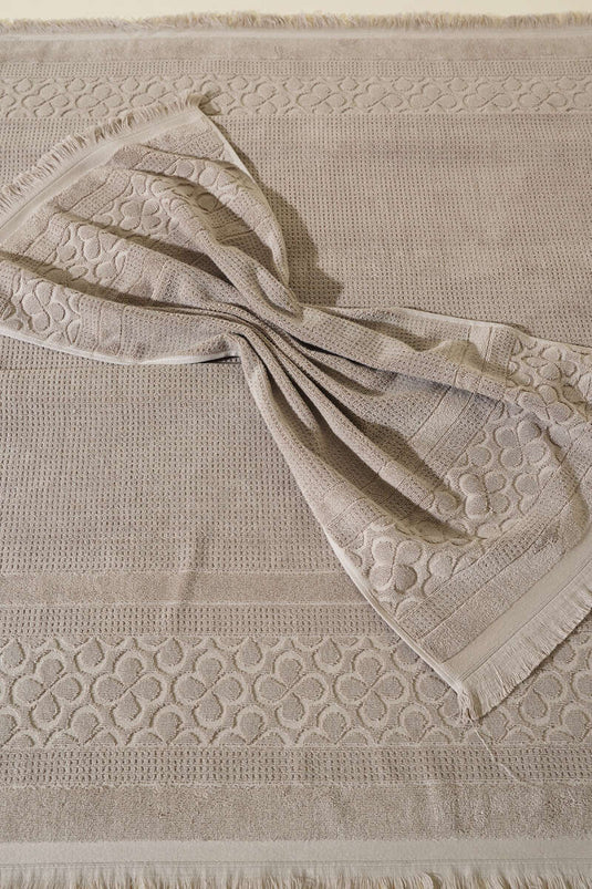 Egyptian Bath Towel Set of 2 Mink