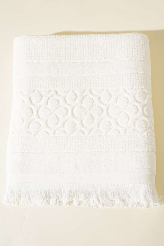 Ägyptisches Badetuch Ecru
