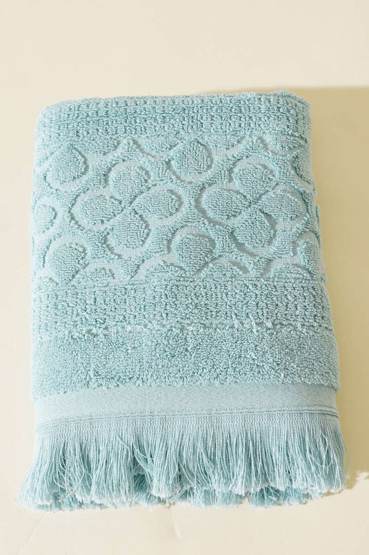 Egyptian Hand and Face Towel Mint