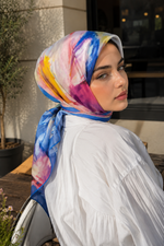 Série De Foulards Floraux Modernes Saks