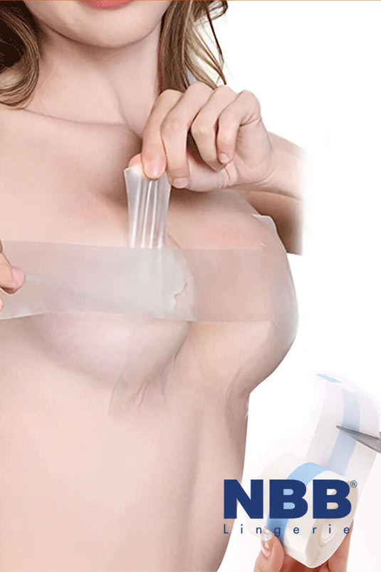 NBB 5cm Transparent Chest Band Transparent