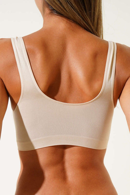 NBB Seamless Wide Strap Bustier Ten