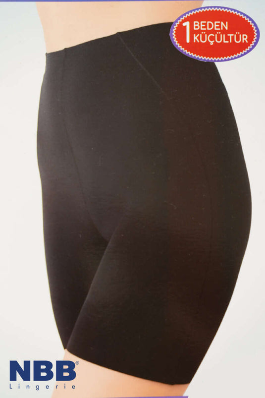 بنطال ضيق أسود بدون خياطة من إن بي بي