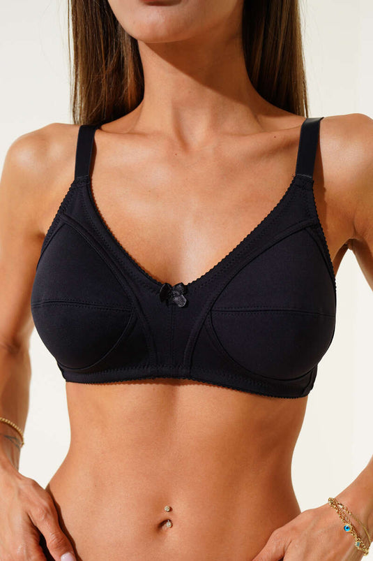 NBB Elastane Micro Bra Black