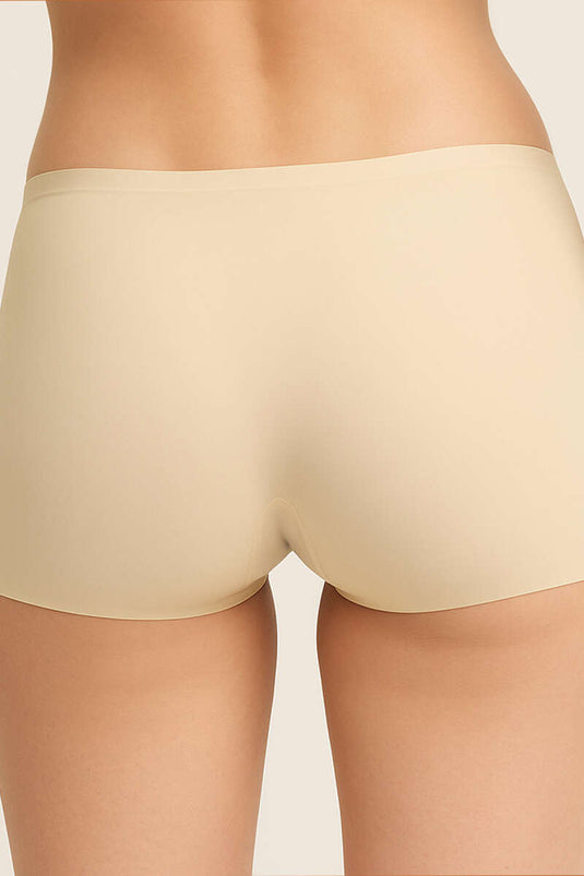 NBB Laser Cut Boxer Shorts Beige