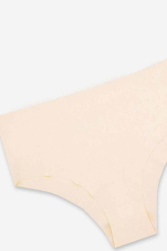 NBB Laser Cut Seamless Panties Salmon