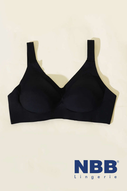 Soutien-gorge noir NBB découpé au laser