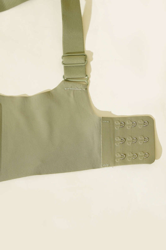 Soutien-gorge NBB vert découpé au laser